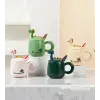 Dinozor Figürlü Seramik Kupa