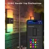 Dış Mekan Hareket Sensörlü Duvar Aydınlatması IP65 H7078CD1