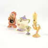 Disney Figür Seti, Güzel ve Çirkin, Çok Renkli