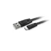 DLC2519CB/97 USB - Micro USB 1.8m Siyah Şarj Kablosu