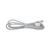 DLC2528M 1.2 Metre Elastik Type-C Kablo, Gri