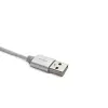 DLC2528M 1.2 Metre Elastik Type-C Kablo, Gri