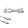 DLC2528M 1.2 Metre Elastik Type-C Kablo, Gri