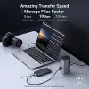 Docking Station Triple Display, 12-in-1 USB C MacBook Docking Station with 2 HDMI DP 8K, 10 Gbps USB C and USB-A Data, 100W PD Charging, Ethernet, Audio, SD TF Card Reader for Mac OS, Windows