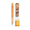 Doğa Desenli Deep Kalem, Deep Silgi ve Deep Min, 0.7 mm, Hardal Sarısı