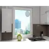 Doğalgaz Havalandırma Cam Menfezi, Şeffaf, Çap 18 Cm