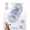 Dokunmatik Sensörlü Mini 6 LED USB Şarj Edilebilir Mıknatıslı Torpido Lambası