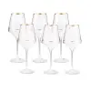 Dolce Vita 6lı Kadeh Çift Gold 390 cc