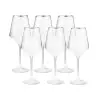 Dolce Vita 6lı Kadeh Platin 390 cc