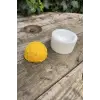 Dondurma Topu Tekli Mum Kalıbı (Silikon)