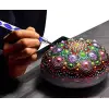 Dot Taş Görünümlü Ahşap 8 * 8 cm