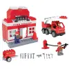 Double Blocks İtfaiye Seti