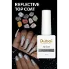 Dubai Professional Reflective Top Coat Gümüş, 15 ml