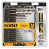 dwa1240 Pilot Point Industrie-Cobalt-Bohrer Bit Set (14 Stück)
