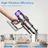 Dyson V12 için filtre, Dyson V12 Detect Slim Absolute Filter Total Clean Extra Fluffy Motorhead Complete akülü elektrikli süpürge, yıkanabilir filtre, yedek no. 971517-01,2 adet