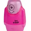 E-BOT SİLGİLİ KALEMTIRAŞ FOSFORLU PEMBE 4LU SET