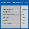 E14 dim edilebilir LED lamba, 4,7W, 470 lm, 2700K