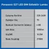 E27 LED DİMLi LAMBA, SARI IŞIK 10.5W 1055LM 2700K