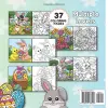 Easter coloring pages | with color models | Ages 3-6: 37 coloring pages | multiple levels | Easter activity for children
