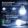 Ecolite Şarjlı LED Acil Durum Ampulü 9W E27 6500K