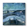 Edvard Munch - Starry Night Tablosu 100 x 100