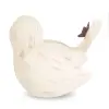 Einfach kuş figürü, bej