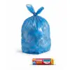 Ekonomik Büyük Çöp Torbasi Mavi 65 x 80 cm, 20li Rulo 2li set