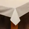 Ekru Pamuklu Masa Örtüsü (140x180)