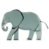 Elephant Plates - Fil Tabaklar - 8li