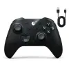 ES Pro Wireless PC Controller –3.25ms Low Latency; Tmr Joysticks | PC/Buhar/Anahtar/Android/iOS, Anti-Drift/Anti-Snapback, Anahtar 2 Uyandırma, Gyro Hareket Amaç, 30H Pil, Hall Tetik