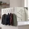 Eski Tip Dar Kulaklı Kapı Arkası Askısı, 2 Adet, Eski Tip Kapı Askısı, 12 Topçuklu, Paslanmaz Kapı Üzeri Askısı, Dar Kapı Askısı