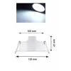 Essential 7 W 65K LED Panel, Beyaz