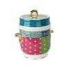 Estelle Bone Kulplu Kavanoz 16 cm