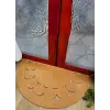 EV BANYO MUTFAK ODA BALKON KAPI ÖNÜ PASPASI JÜT HALKA DESENLİ PASPAS E