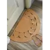 EV BANYO MUTFAK ODA BALKON KAPI ÖNÜ PASPASI JÜT HALKA DESENLİ PASPAS E