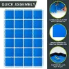 Exercise Puzzle Mat; 3/4-Inch Thickness, No.96 Blue
