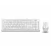 F1010 Q USB Türkçe FN-Multimedya Klavye+Optik 1600DPI Beyaz Mouse Set