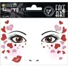 Face Art Decor Yuz Susleme Etiketi Ask
