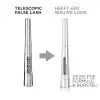 False Lash Telescopic Fiber Maskara, Siyah, 9 ml
