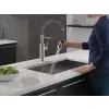Faucet Antoni Pull Down Püskürtücülü Mutfak Bataryası, SpotShield Paslanmaz 18803-SP-Dst, Ticari Mutfak Lavabo Bataryası, Mutfak Lavabo Muslukları, Manyetik Yerleştirme Püskürtme Kafası