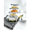 Fika Glace 5li Cam Saklama Kabı