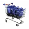 Fileli 3lü set alışveriş çantası