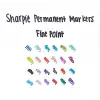 Fine Permanent Markör Yuvarlak Uç Mavi