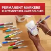 Fine Permanent Markör, Yuvarlak Uç - Siyah