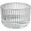 FINSMAK Tealight tutucu, şeffaf cam 3,5 cm