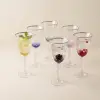 Fiona 6lı Uzun Kadeh Platin 300 ml