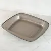 Fırın Tepsisi Bronz 39x32x5 cm