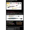 Flash-J Spin 4 (3 adet/paket) #03 Lake Smelt/Silver Olta