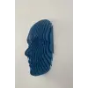 FlatForm Echo Parametrik Yüz Duvar Dekoru – 3D Katmanlı Modern Duvar Heykeli