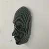 FlatForm Echo Parametrik Yüz Duvar Dekoru – 3D Katmanlı Modern Duvar Heykeli